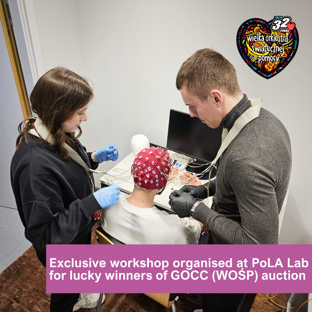 Winners of GOCC (WOŚP) auction visit PoLA Lab